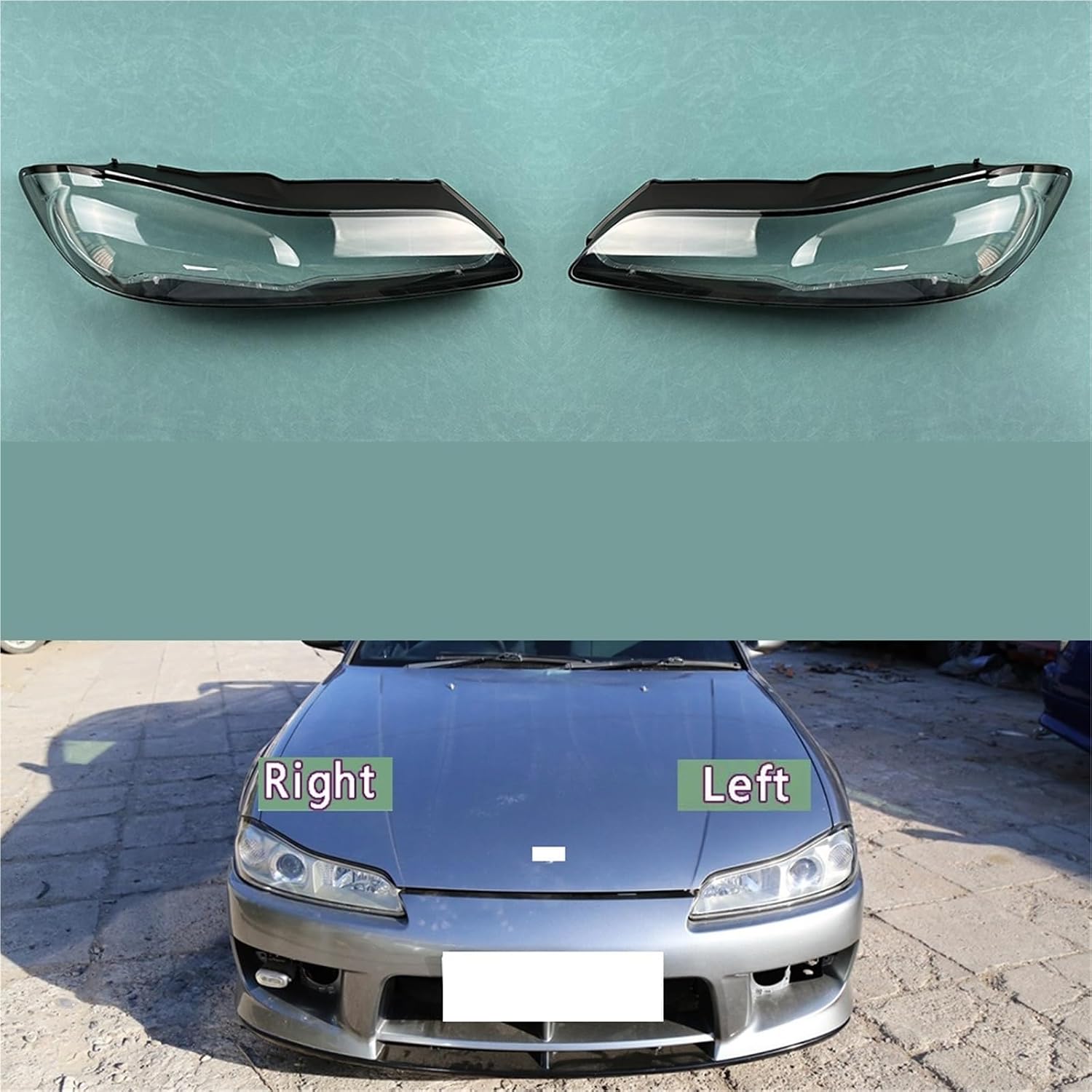 Amazon | Compatible With Silvia For S15 1999 2000車フロントヘッド