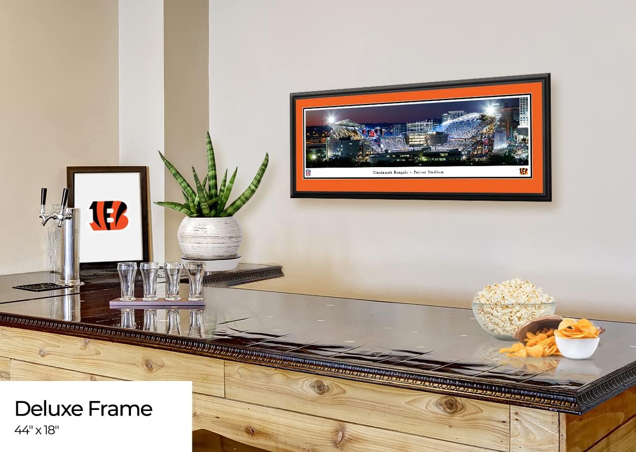 Cincinnati Bengals, Paycor Stadium - Panoramic NFL Posters and Framed Pictures by Blakeway Panoramas