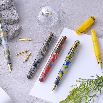 Laban Rosa Fountain Pen - Summer - Medium Nib