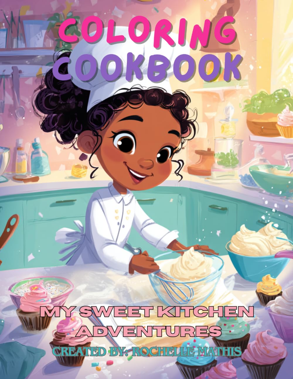 My Sweet Kitchen Adventure Coloring Book