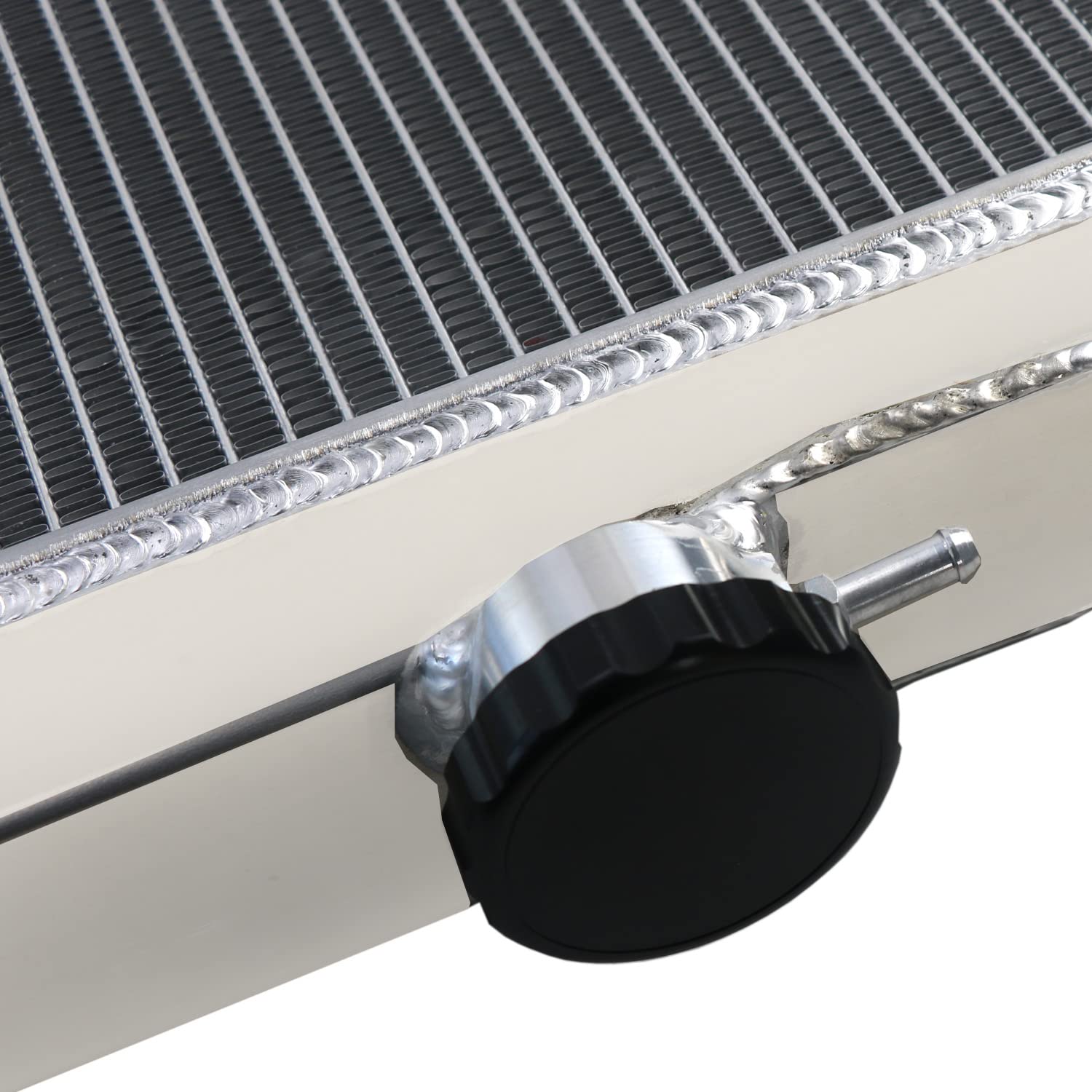 3 Row Aluminum Radiator for 1995-2004 Toyota Tacoma 2.4-3.4L I4 V6 CU1778 AT/MT, Replacement Radiator, Aluminum Radiator, radiators