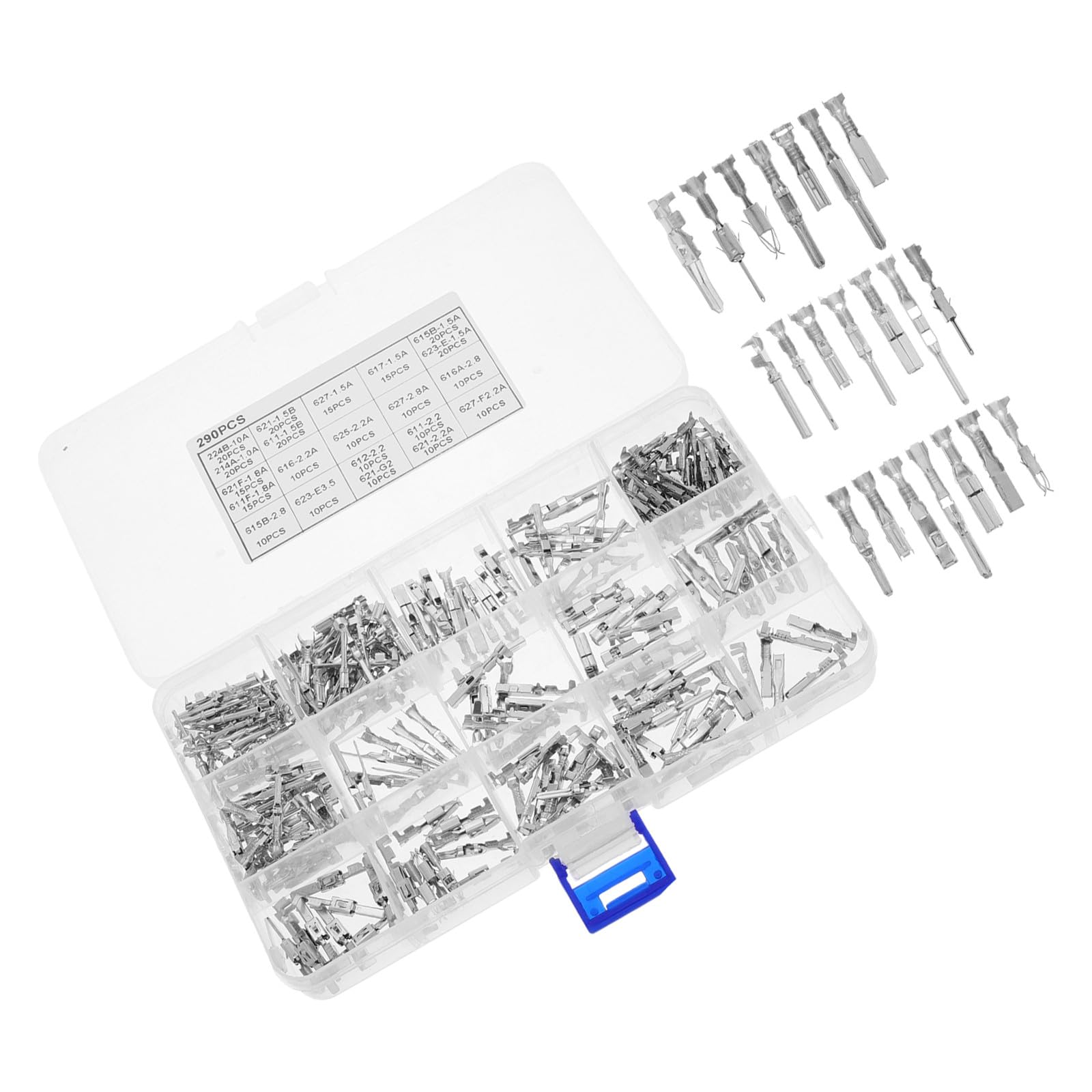 Connecteurs à broches électriques 1-3,5 mm Veemoon pour câblage auto - 8