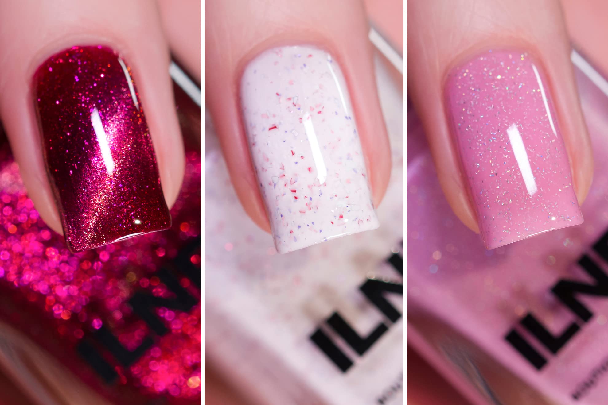 ILNP Sweetheart Bundle - Love-Filled Nail Polish Trio
