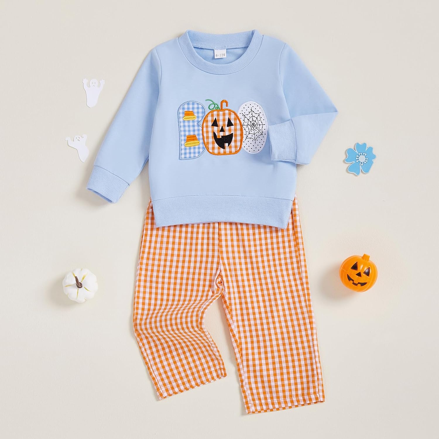 Toddler Baby Boys Valentines Day Outfit Shirt Lover Boy Sweatshirt Heart Pants Long Sleeve Tops Clothing Set - Image 3
