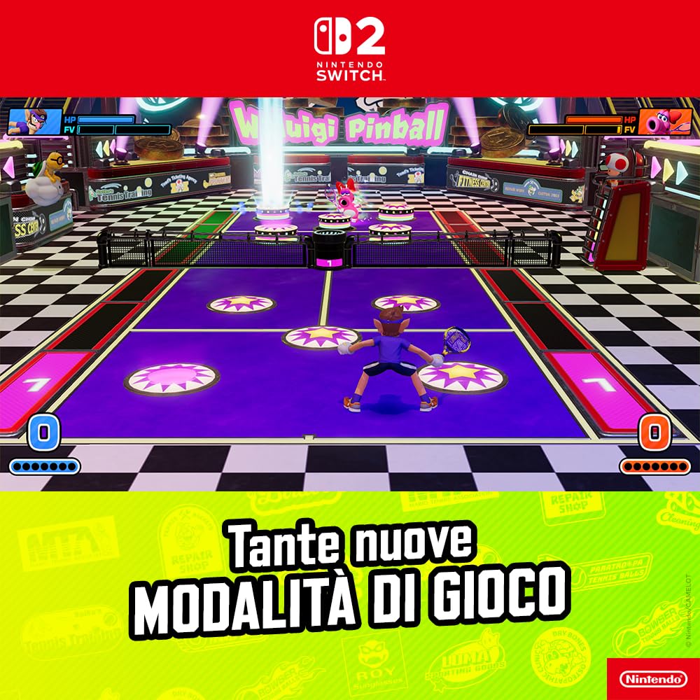 Mario Tennis Fever - Nintendo Switch 2 - Ed. Italiana - Versione su scheda - 4