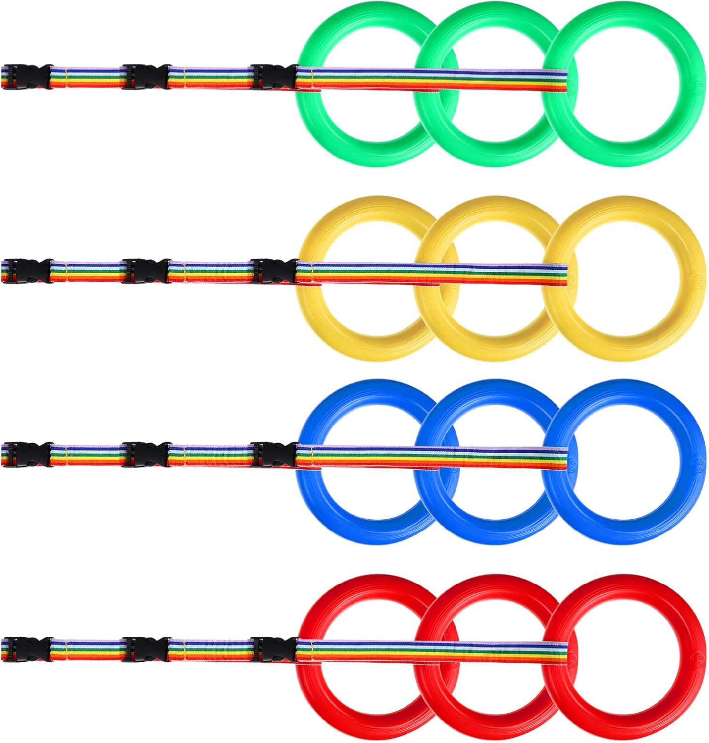 Toddmomy Safety Walking Ropes for Kids 12 Pcs Toddler Leash Harness with Buckle