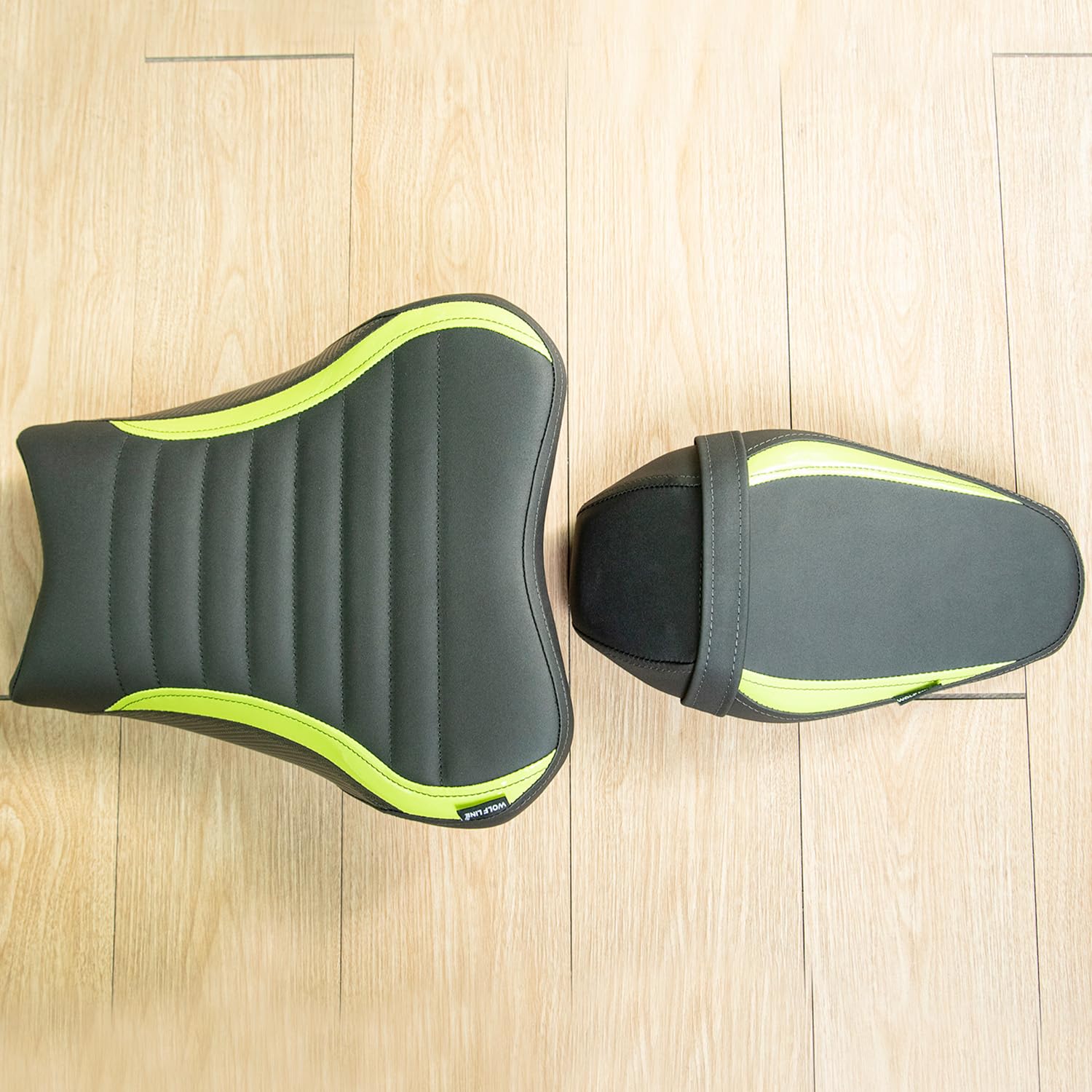 Z900 Verde chiaro Sedile Passeggero Anteriore Driver 2017-2024 Moto In Pelle