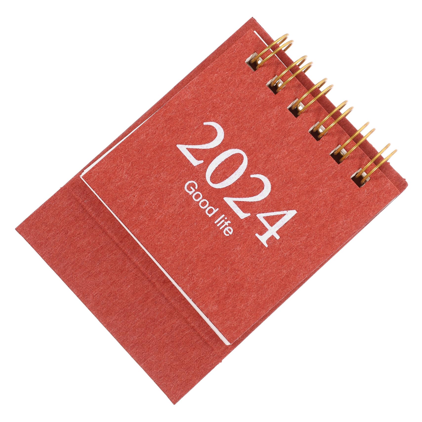 Calendario da Scrivania in Spessa Calendario Spirale Mensile Decorazione da Tavolo per Ufficio Domestico Organizzatore di Appuntamenti e Promemoria