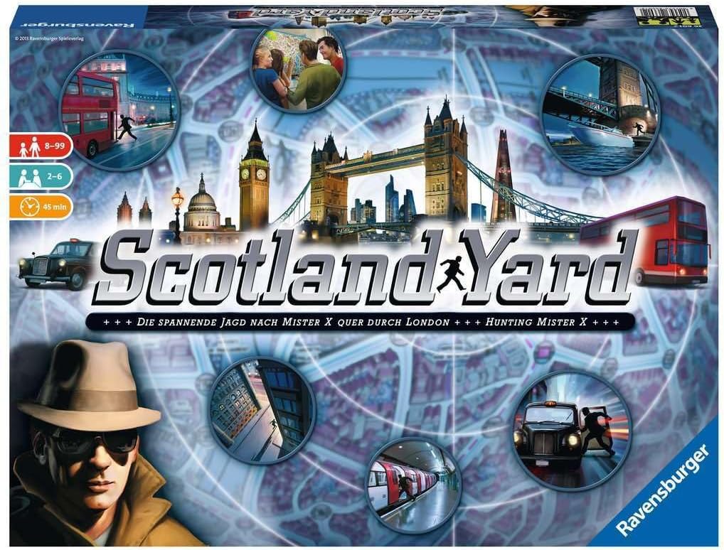 Ravensburger Scotland Yard: The Family Board Game of Detective Pursuit