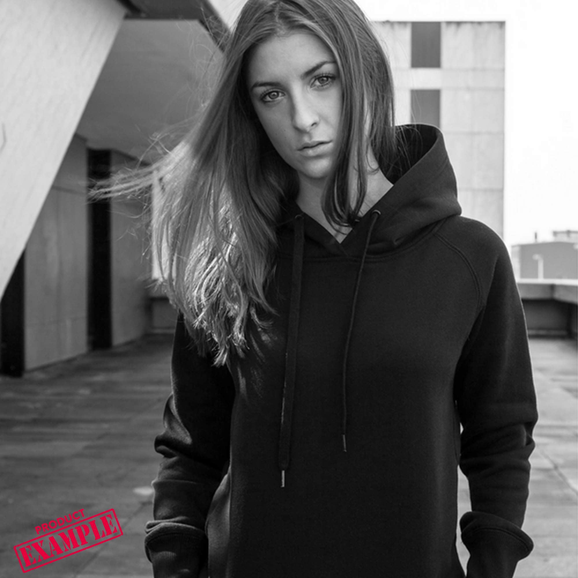 Lass Mich ich muss Mich da jetzt Reinsteigern Premium Damen Hoodie Kappuzenpullover Frauen Pulli mit Kapuze Sweatshirt mit Aufdruck und Bauchtaschen