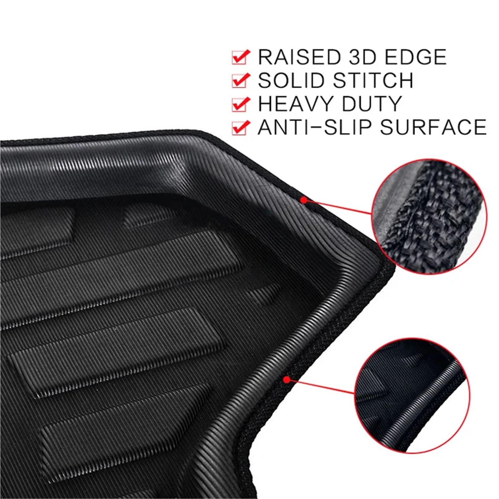 mata bagażnikowa Mata bagażnika tylnego samochodu Cargo pasuje do Dodge Journey 2009-2019 Pasuje do Fiat Freemont 7-Seater 2011-2019