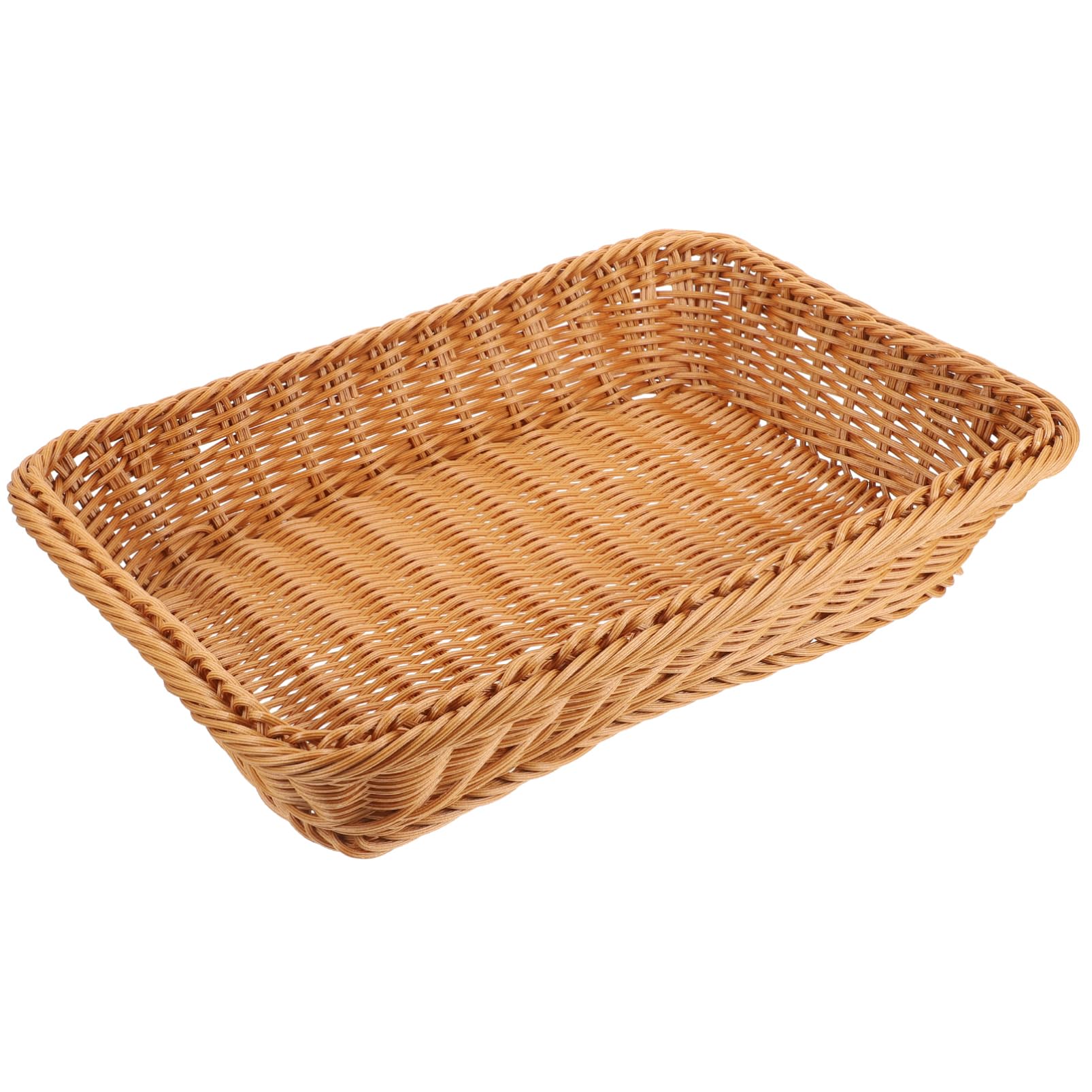 Cesta de ratán artificial PRETYZOOM para almacenamiento y decoración de fiestas en el hogar