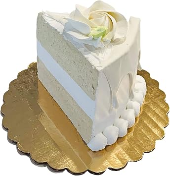 Fake Wedding Cake Slice - Handmade Artificial Cake for Wedding Display, Cake Stands, Photography & Events