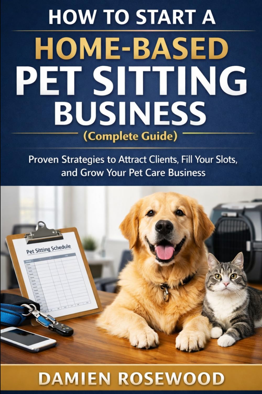 How to Start a Home-Based Pet Sitting Business (Complete Guide): Proven Strategies to Attract Clients, Fill Your Slots, and Grow Your Pet Care Business