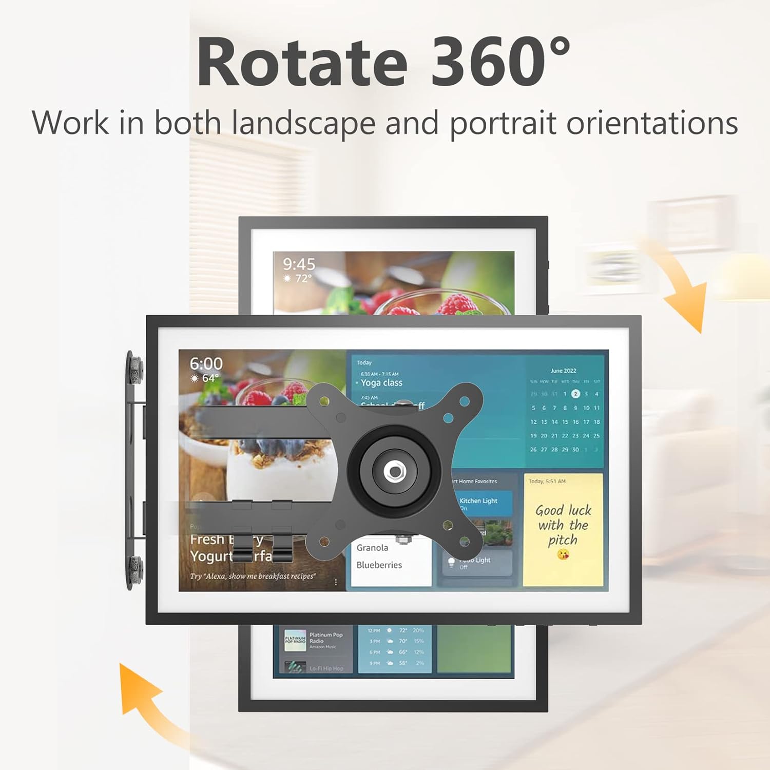 Maximize Your Space: Ultimate Wall Mount for Echo Show 15 & Monitors!