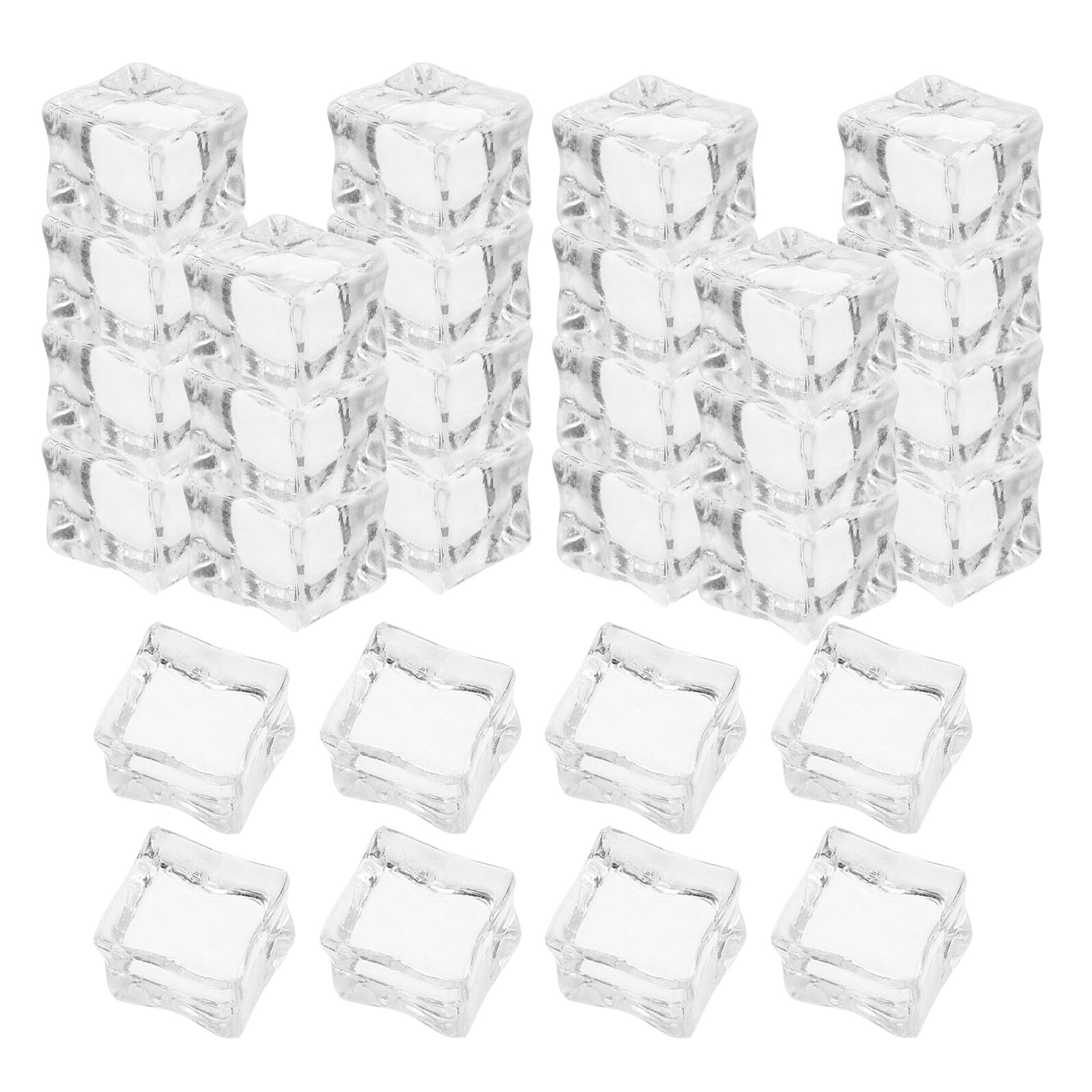 Glaçons artificiels réutilisables ABOOFAN en acrylique de 25mm