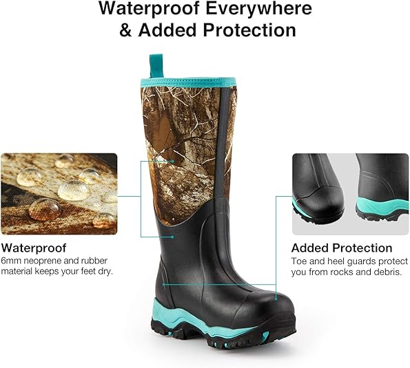 Bottes TIDEWE Néoprène 6mm Homme/femme - Imperméables, Chaudes, Multi-color