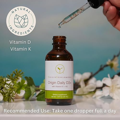 Miniatura 4 de Diario D3+  Una vitamina líquida D y K  Suplemento dietético  2 fl oz (2.0 fl oz)