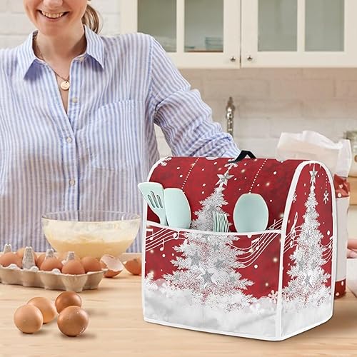 Vista 164 de Funda para batidora de Navidad para Kitchen Aid de 4.5 a 5 cuartos de galón, cubiertas antipolvo para electrodomésticos pequeños de hombre de Un