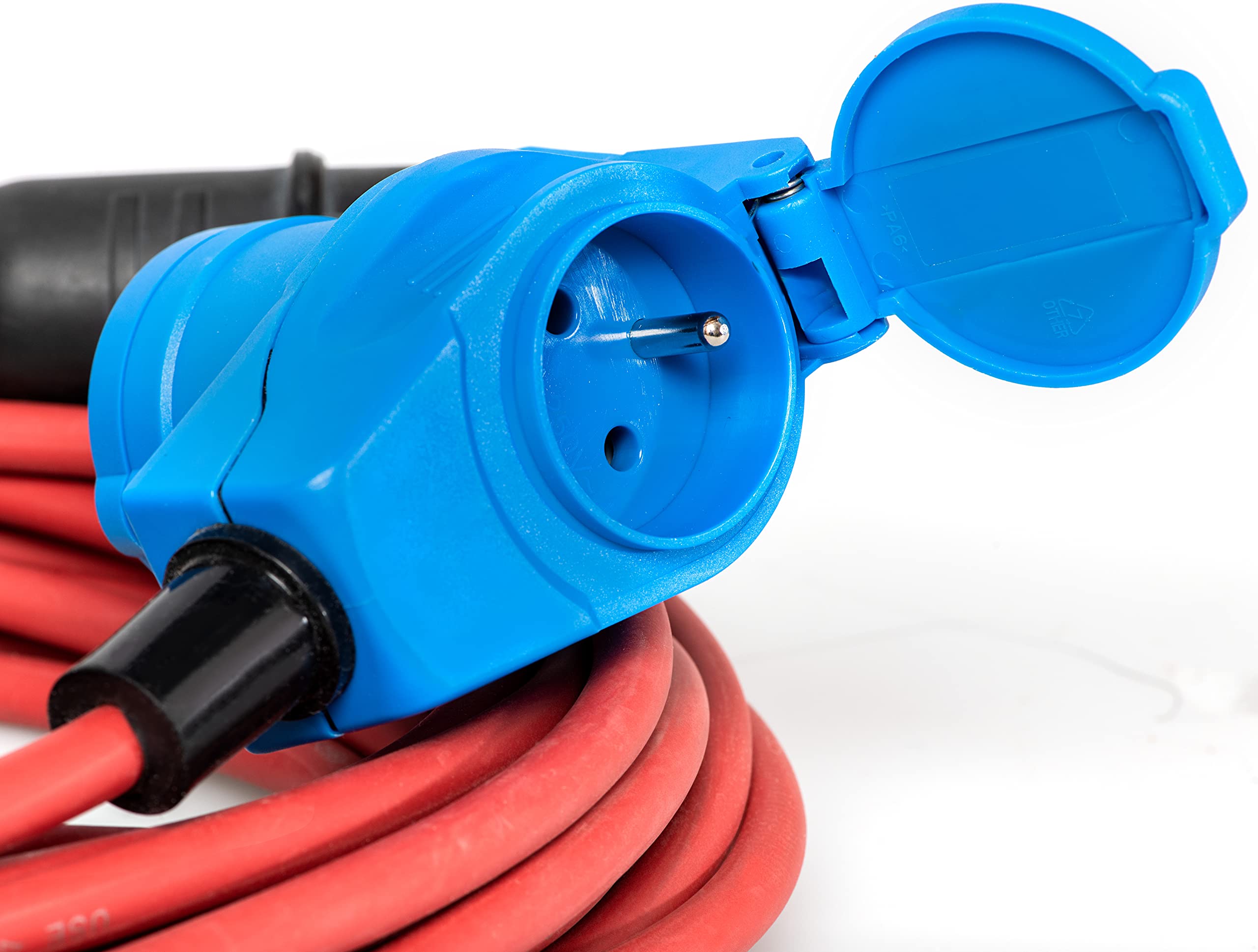 Brennenstuhl - Extensor eléctrico para autocaravanas, Barcos, Tiendas ambulantes (15 m H07RN-F 3G1,5, Exterior), Fabricado en Francia