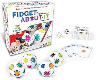 Continuum Games Fidget About It The Fast Paced Puzzle Dice Rolling Fidget Toy Board Game - Click The Orbs and Solve The Pu...