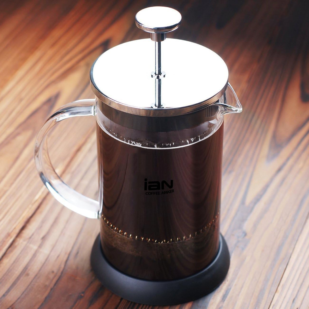 Decen 8 Cup Cafetière French Coffee Press Tea Press Stainless Steel Coffee Pot (1000ML /34OZ)