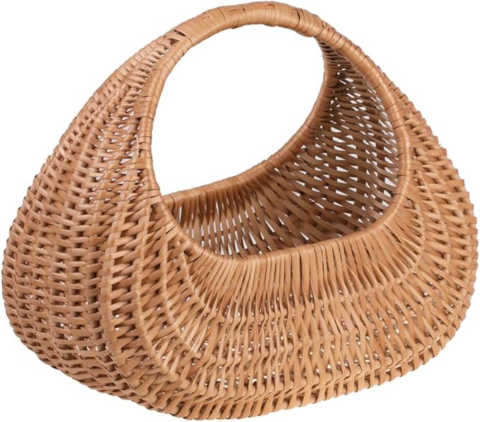 Geschenkkorb, Tasche aus Weide in Naturfarbe, Einkaufskorb (40×22 H36) Geschenkkorb, Tasche aus Weide in Naturfarbe, Einkaufskorb (40×22 H36)