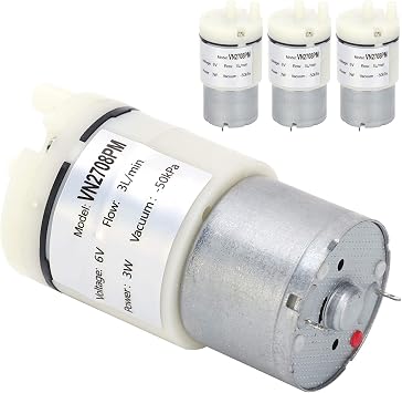 Micro Diaphragm Pump, Explosionproof Proof Engineering Plastic Mini Vacuum Pump with High Performance for Chemical Industry for Engineer