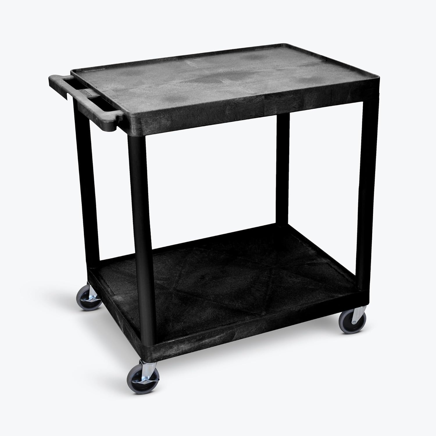 FSE 373-HE38-B Utility Cart - Two Shelves Structural Foam Plastic