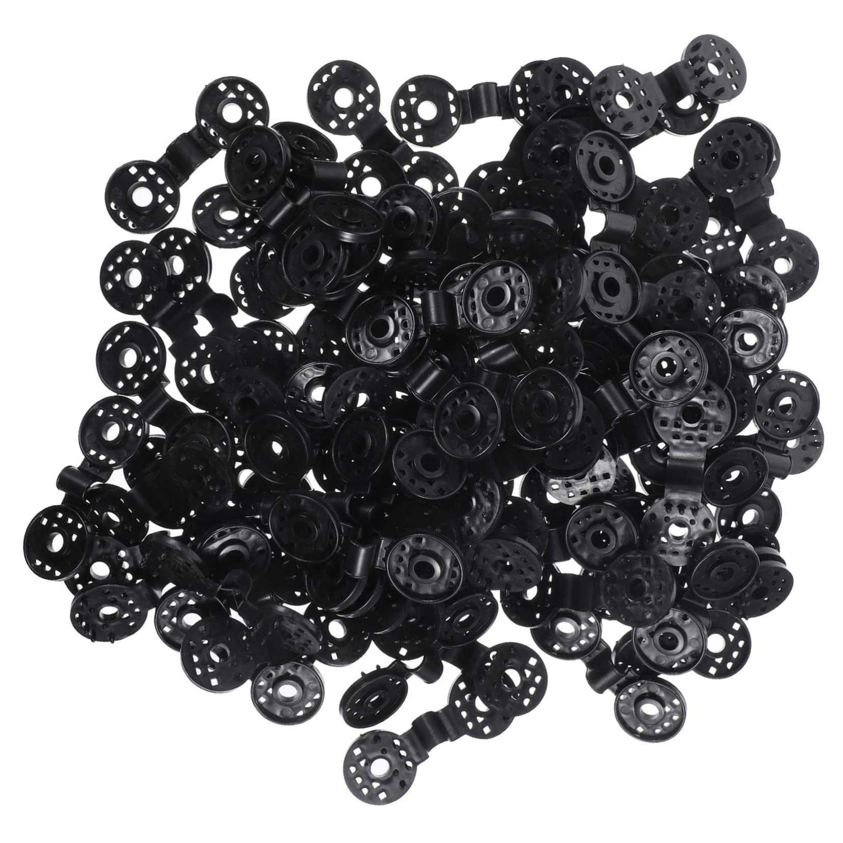 Clip Per Tende Da Sole - 100 Pezzi, Plastica Nero, Per Teli Ombreggianti, Facili Da Usare - Foto 13