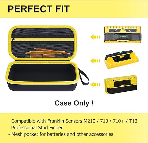 Miniatura 2 de Funda para Franklin Sensors ProSensor M210 710PRO 710+ 710 T13 5000+ Buscador de pernos profesional, soporte de bolsa de almacenamiento de