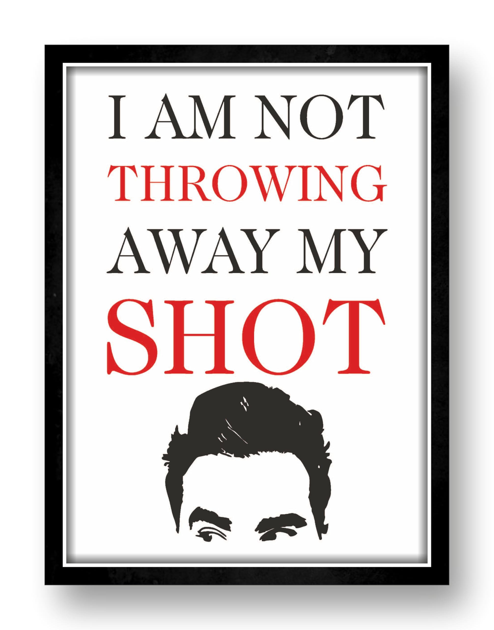 Premium A4 Black Fiber Art Frame - Schitt's Creek Inspired Decor