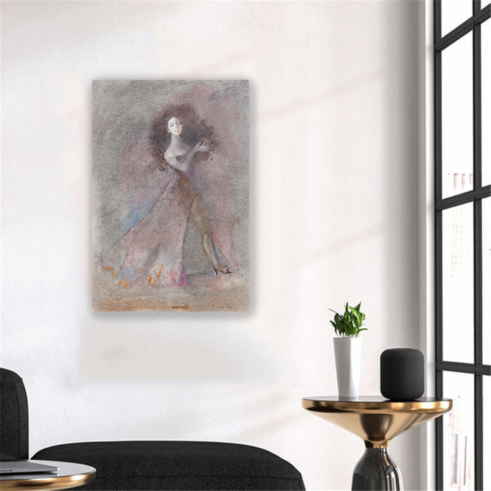 Amazon.com: JZSDGB Leonor Fini wall art-Famous Paintings' Woman in evening  dress'Surrealism Giclee Print on Canvas-Reproduction on Canvas-Artwork  pictures for Living room Decor 70x105cm(28x41in) Frameless: Posters & Prints