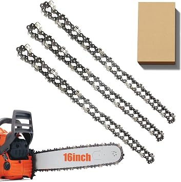 3 Pack Chainsaw Chain for 16
