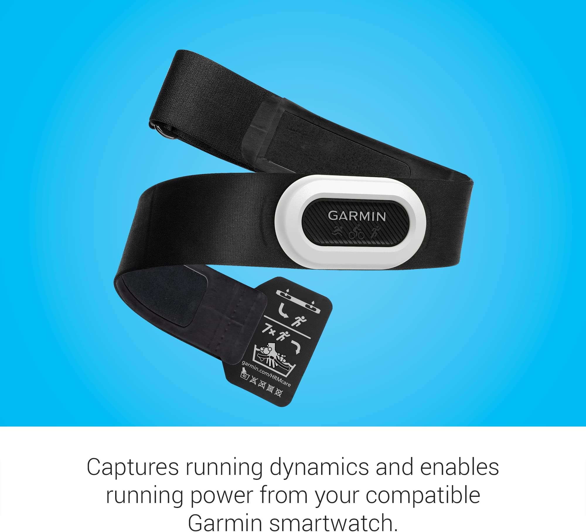 Garmin HRM-Pro Plus, Premium Chest Strap Heart Rate Monitor, Captures Running Dynamics, Transmits via ANT+ and BLE (010-13118-05)