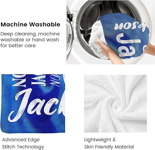 Vista 113 de Manta personalizada con texto, manta personalizada con nombre para madre, padre, adultos, amigos, amantes, perros, mascotas, manta de franela 01