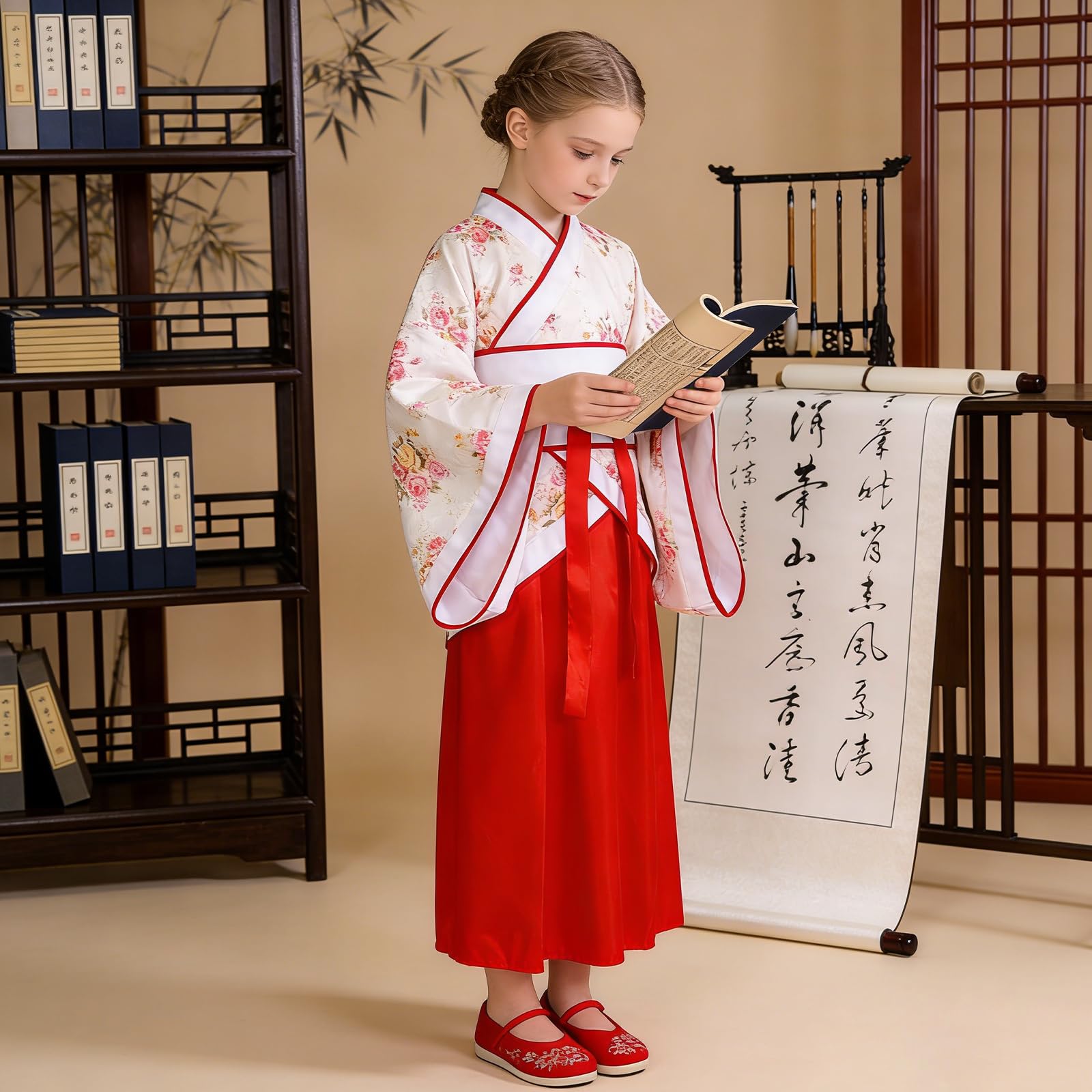 CRFASIBE Girls Hanfu Dress - Image 3