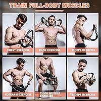 Vista 4 de Ultimate Twister Arm Trainer, Adjustable Chest Workout Equipment, Arm Trainer for Men, Chest Trainer for Men, Shoulder Muscle Training, Portable