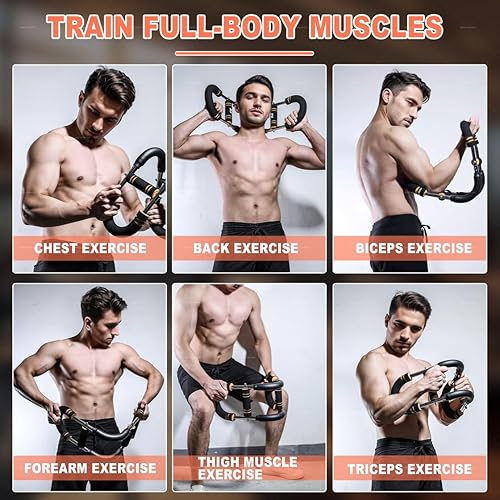 Miniatura 4 de Ultimate Twister Arm Trainer, Adjustable Chest Workout Equipment, Arm Trainer for Men, Chest Trainer for Men, Shoulder Muscle Training, Portable