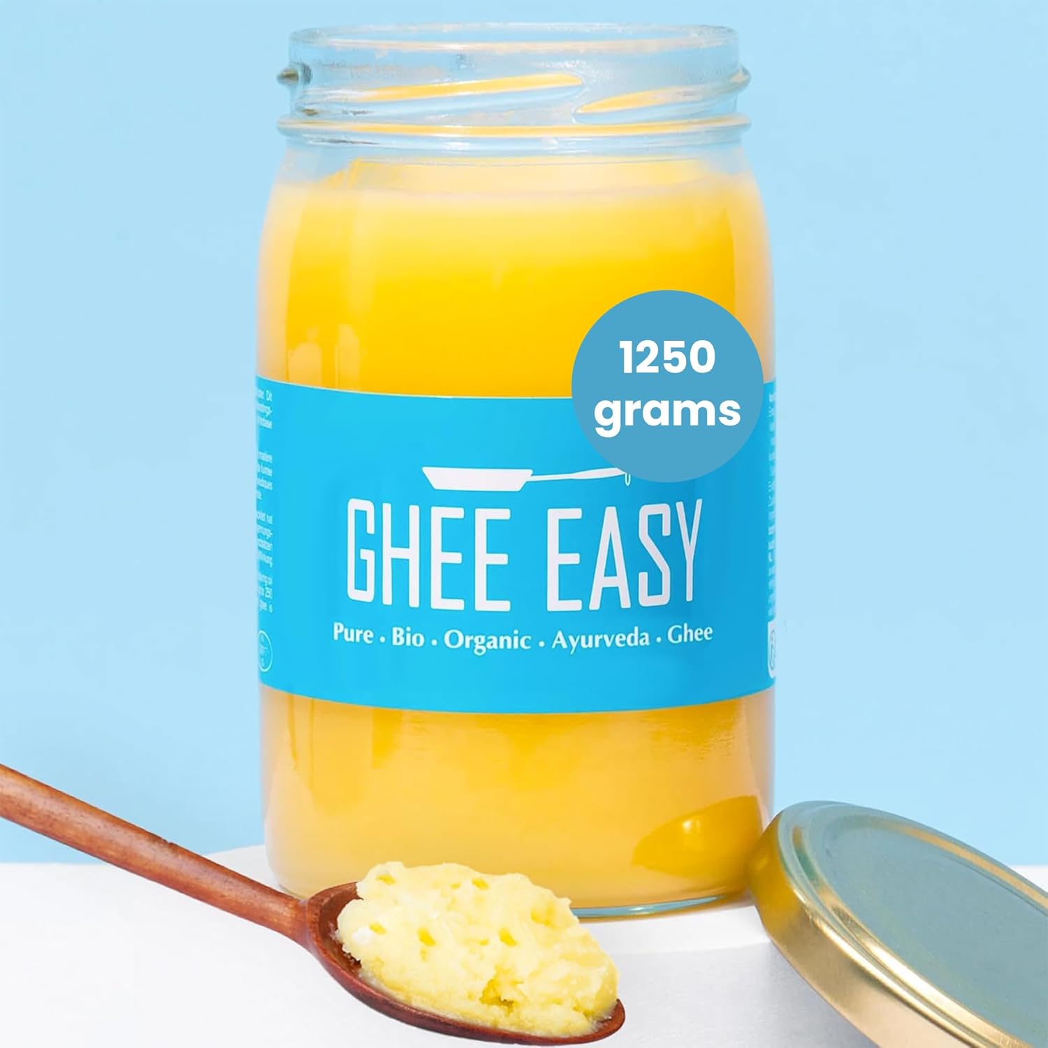 Ghee Easy 1250g Bio Ghee from GrassFed Cows Highly Pure Authentic