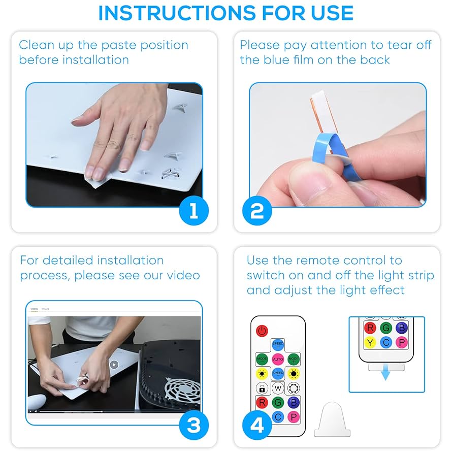 【LED】Panasonic LDR3WME11 Horizontal Stand with RGB Light for PS5 Pro/Slim Console