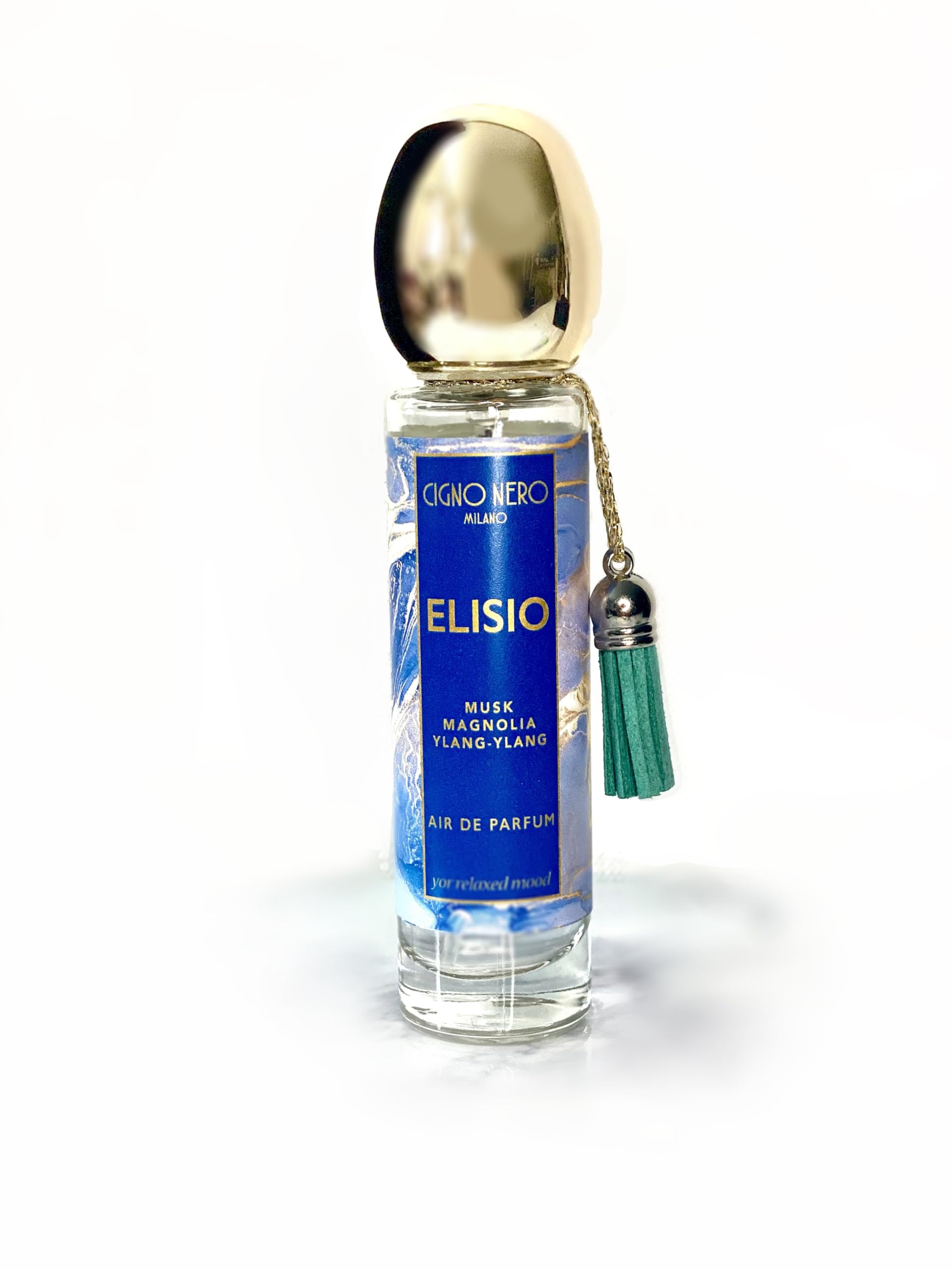 Cigno Nero Milano "ELISIO" woda perfumowana 30 ml – Perfumy damskie – Świeży kwiatowy zapach – Magnolia Ylang Ylang Gardenia