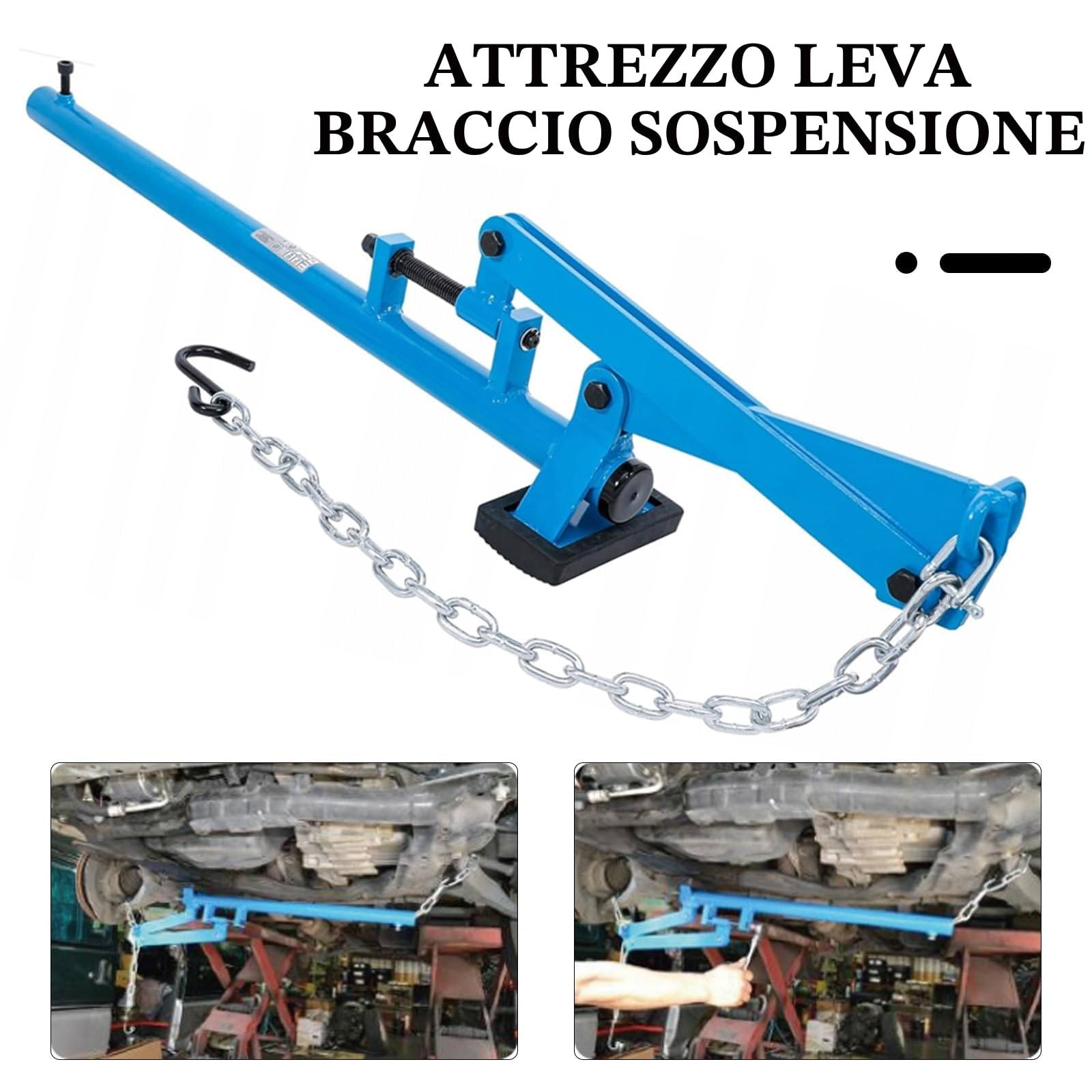 Strumento Leva Braccio Oscillante, Strumento Leva Per Auto Separatore Telaio Auto Barra Strumenti Riparazione Cuscinetto Ruota Braccio Oscillante Sospensione Veicolo Telaio