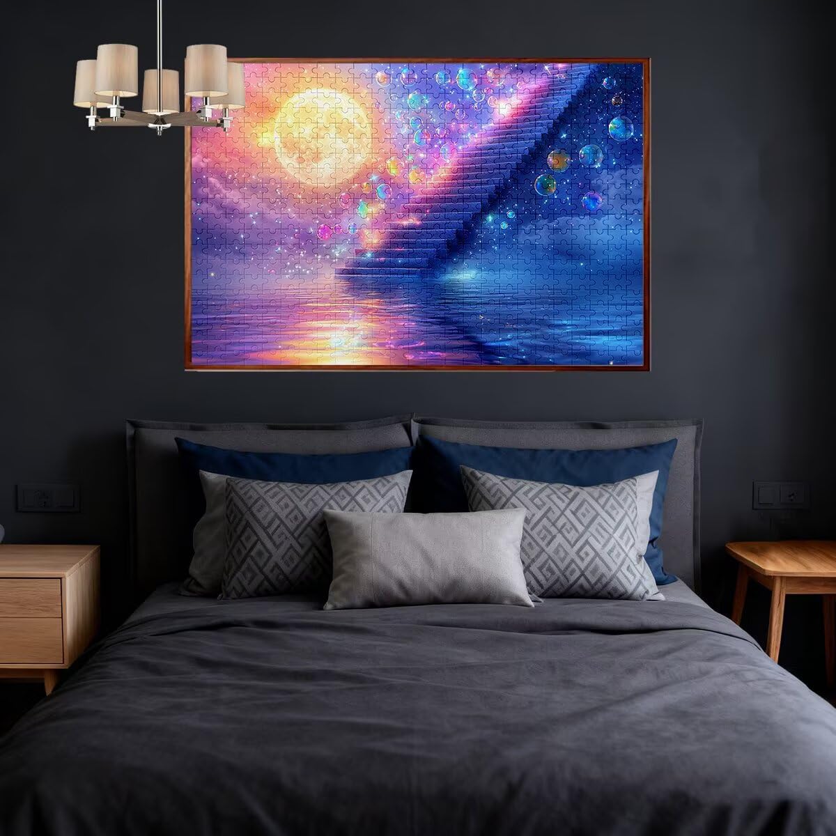 Puzzle 6000 Piezas Fantasía Puzzles Luna Medidas 179x105cm Rompecabezas para Adultos Entretenimiento Creativo, Divertido Clásico Rompecabezas Juguetes Educativos Regalos Originales para Mujer C-15