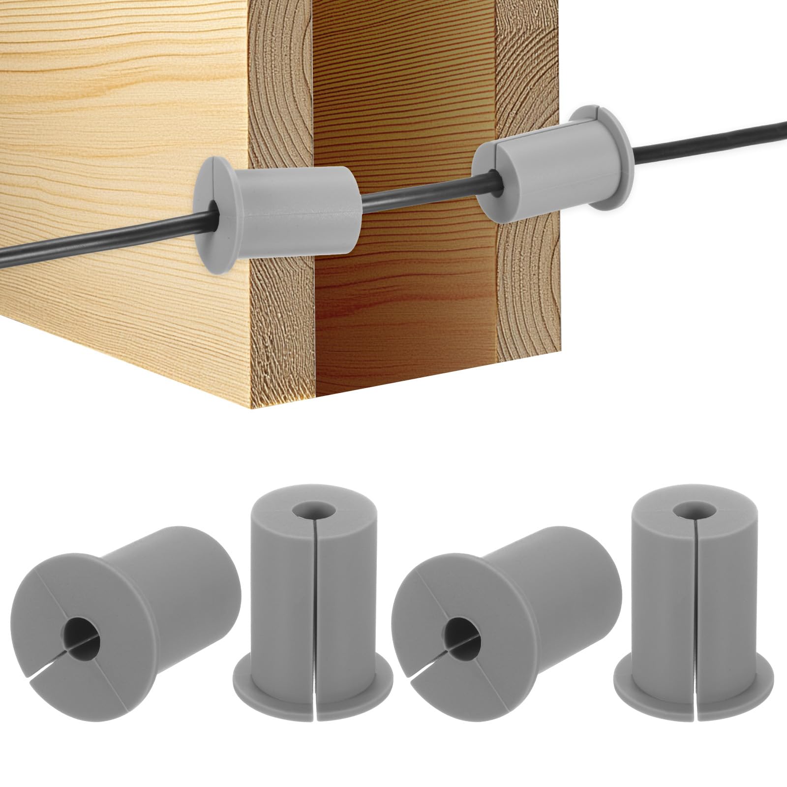 M METERXITY 4-Pack Cable Routing Kit