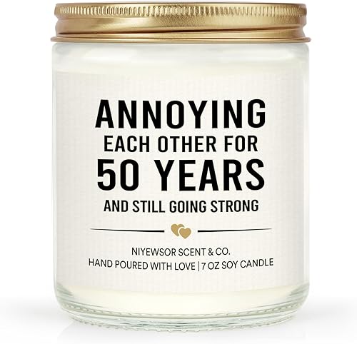 Niyewsor 50th - 50th Anniversary Gifts For Wife