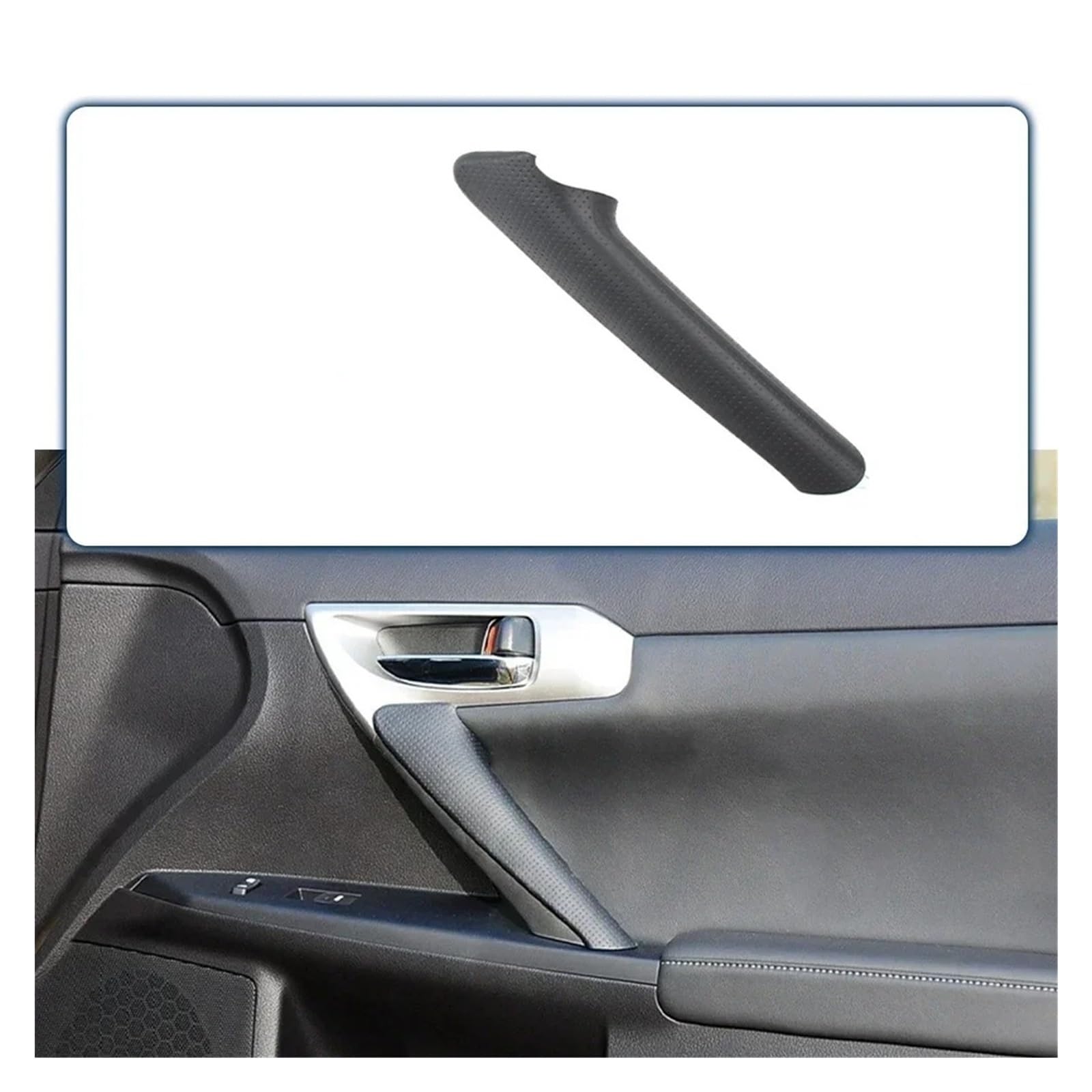 Dogkapm One Color Car Inner Door Handle For Lexus Ct200h 2011-2018 Car Inner Pull Handle Door Assist Grip Trim Cover Door Interior Handle 74645-76030-C0 Interior Inner Handle