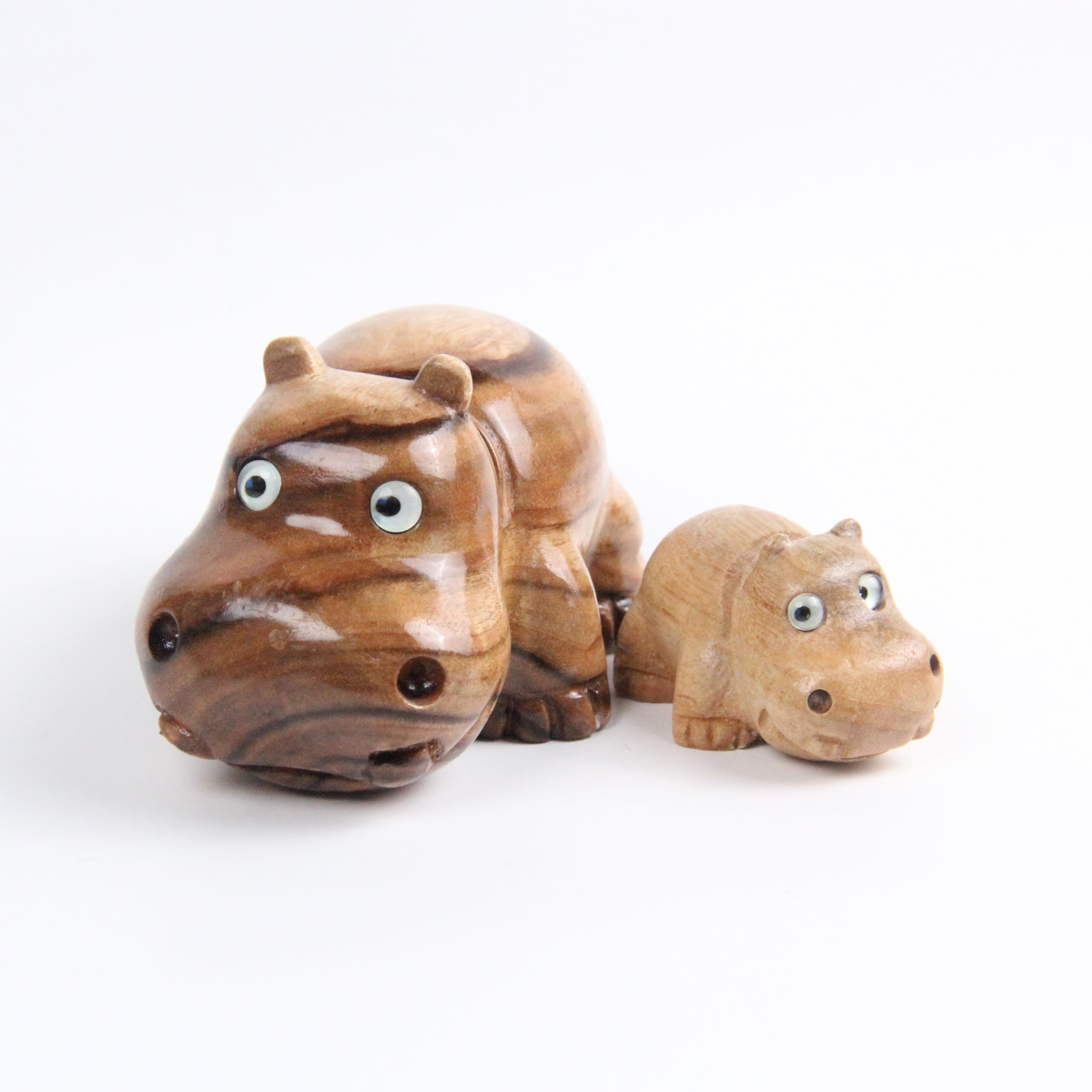 かばの置物 オレンジ Amazon.co.jp: 木製カバの置物 素敵な小さな彫刻が施されたオレンジ色