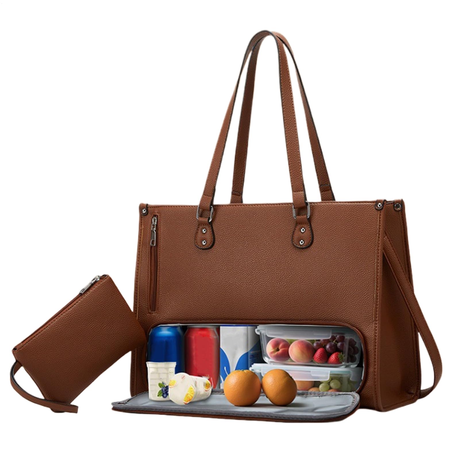 Lunchtasche Damen mit großem Lunchfach