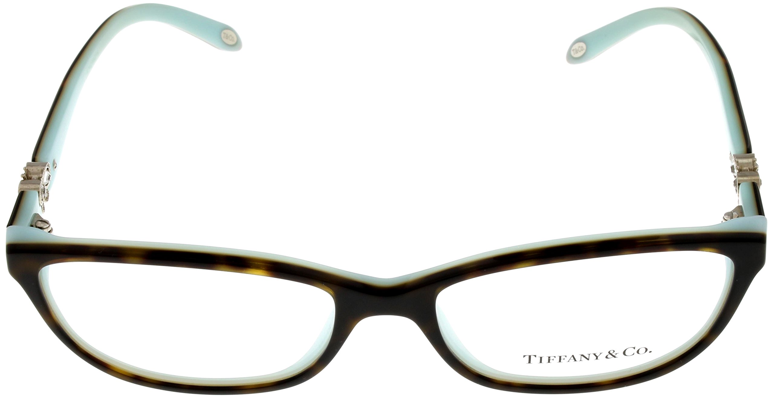 Tiffany & Co. Prescription Eyeglasses Frame Women Havana TF 2051B 8134